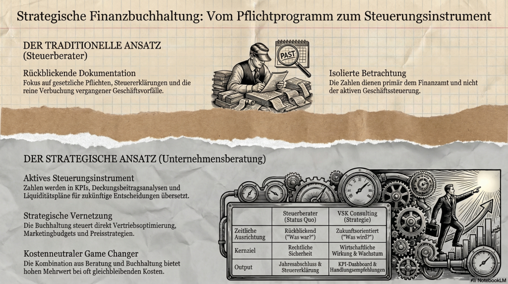 VSK Consulting strategische Finanzbuchhaltung durch den Unternehmensberater